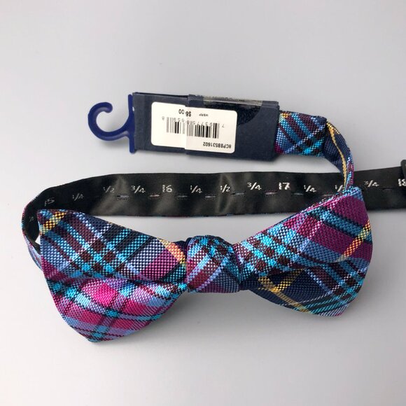 BNWT Original Tommy Hilfiger Bow Tie in Plaid - Picture 5 of 5